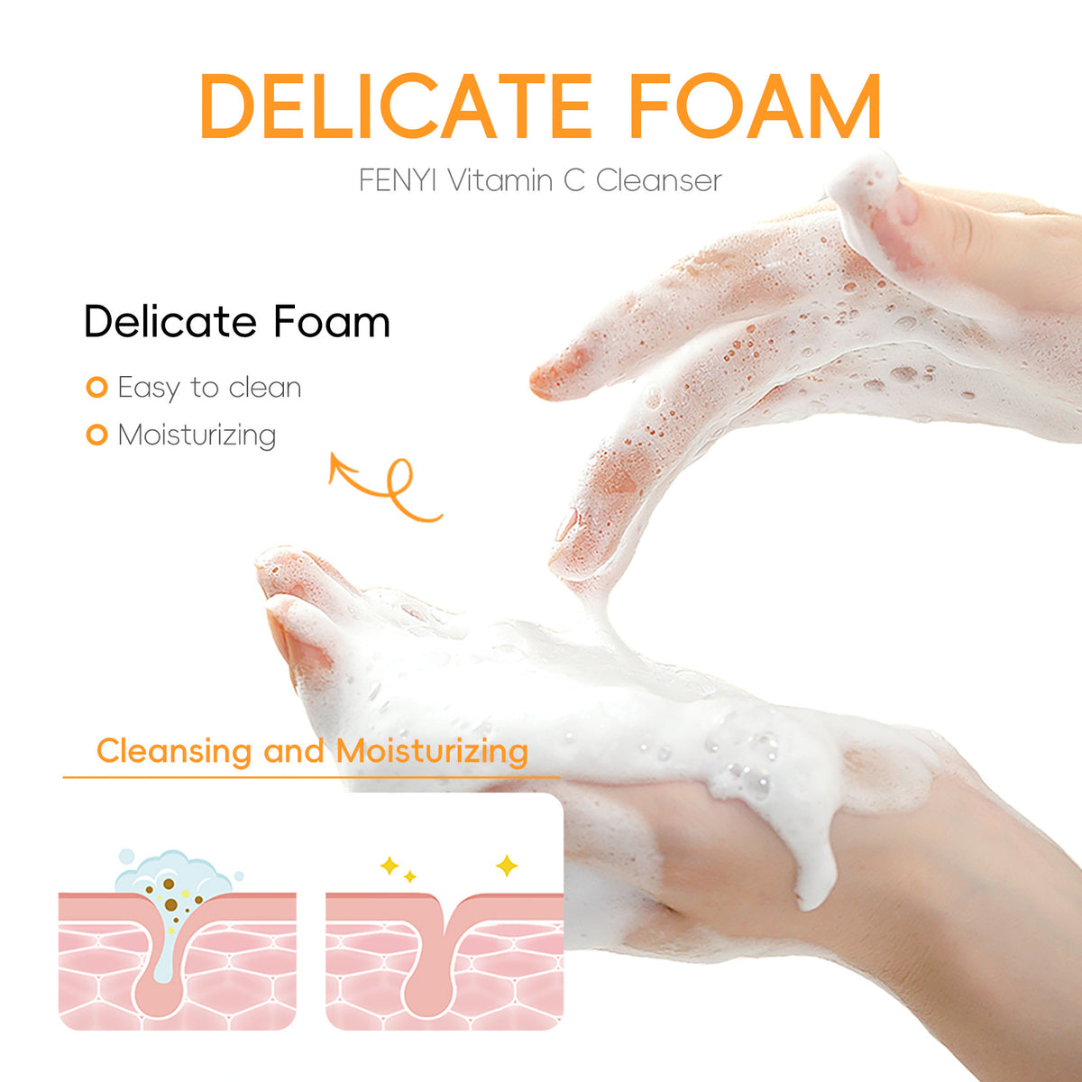 Vitamin C Facial Cleanser 50g